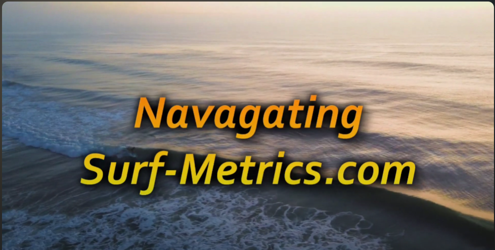 Navigating Surf-Metrics.com