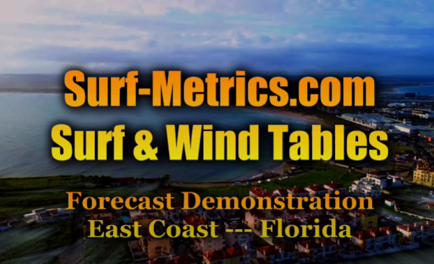 Surf-Metrics Wave & Wind Tables